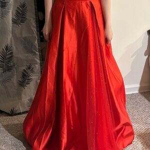 Red Gown Formal Dress